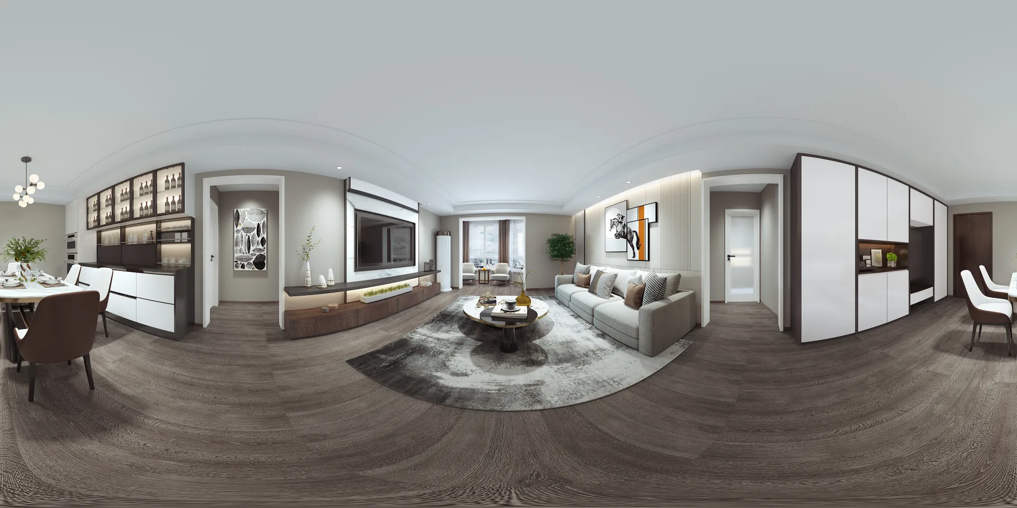 Corona Render Scene – Home Decoration 3D Models – 0044