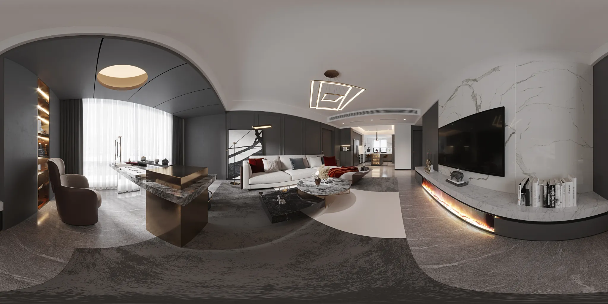 Corona Render Scene – Home Decoration 3D Models – 0050