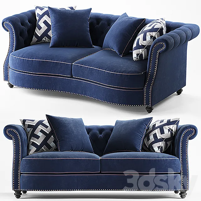 Furniture – Sofa 3D Models – Dantone garlend 3d model