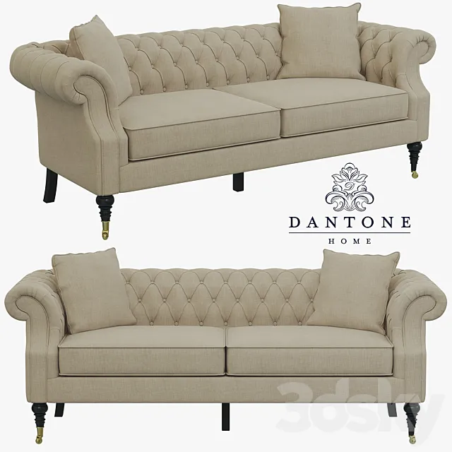 Furniture – Sofa 3D Models – Dantone Home Zhiverni sofa