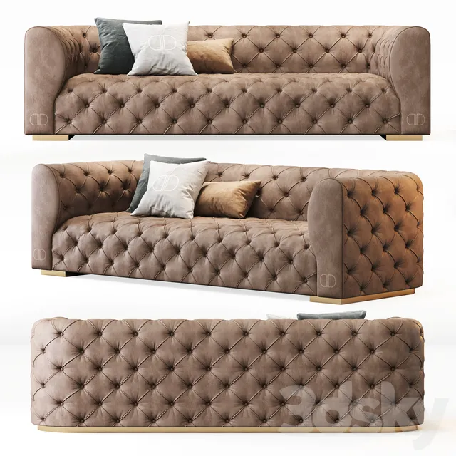 Furniture – Sofa 3D Models – Daytona Vogue Sofa