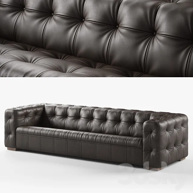 Furniture – Sofa 3D Models – De Sede RH-306 sofa