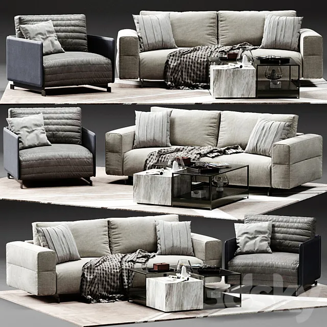 Furniture – Sofa 3D Models – Ditre Italia BAG Sofa 04