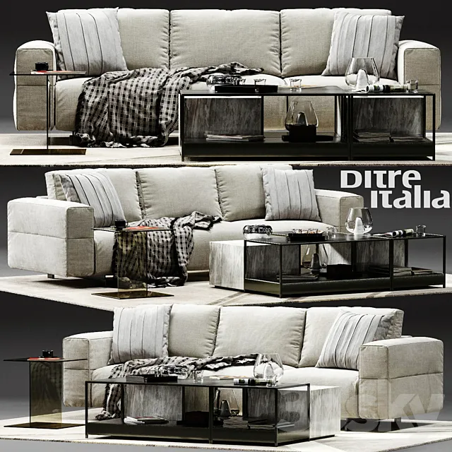 Furniture – Sofa 3D Models – Ditre Italia BAG Sofa 05