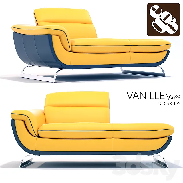 Furniture – Sofa 3D Models – Egoitaliano Vanille 0699 Divano Dormosa Sofa