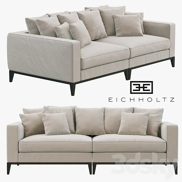 Furniture – Sofa 3D Models – Eichholtz Sofa Principe