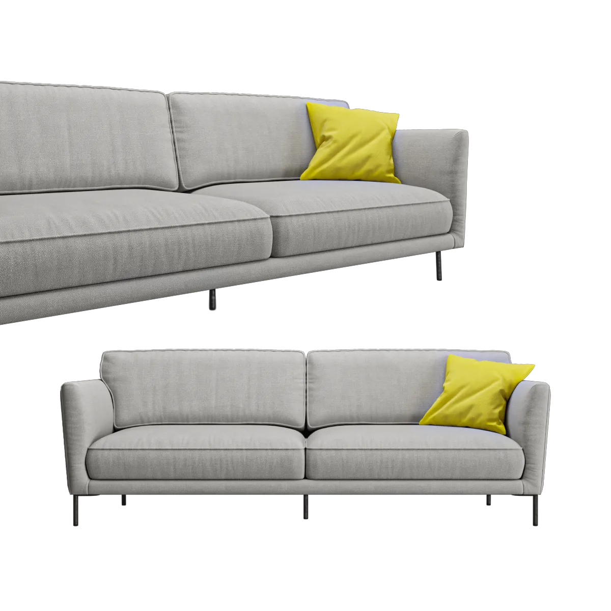 Furniture – Sofa 3D Models – Everson Made sofa