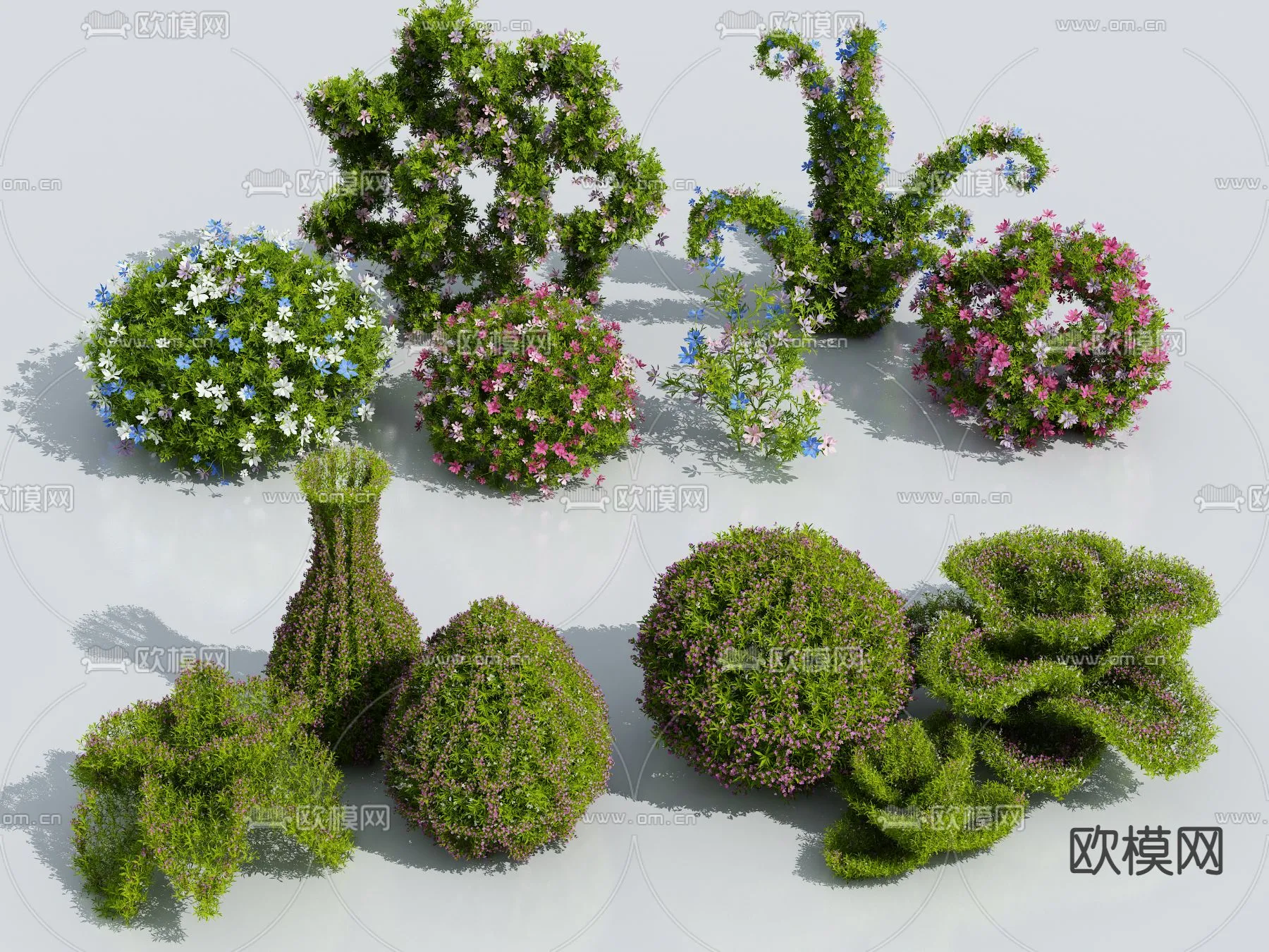Plants and Flower – 3D Modesl – 0364