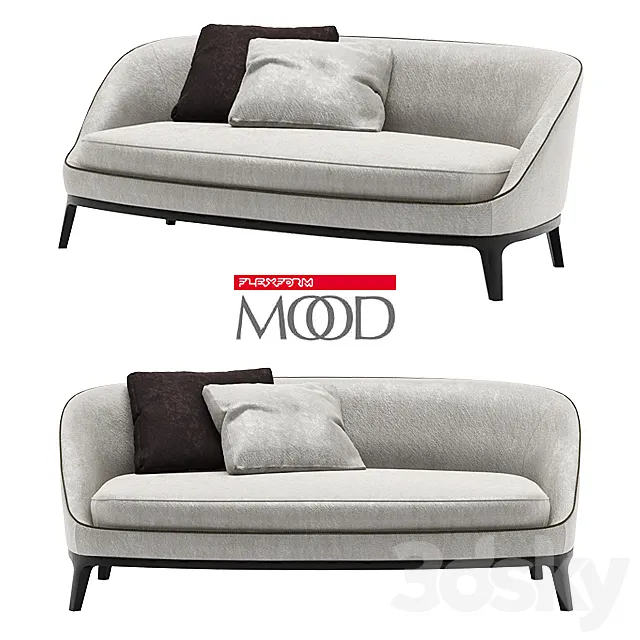 Furniture – Sofa 3D Models – FLEXFORM Dragonfly