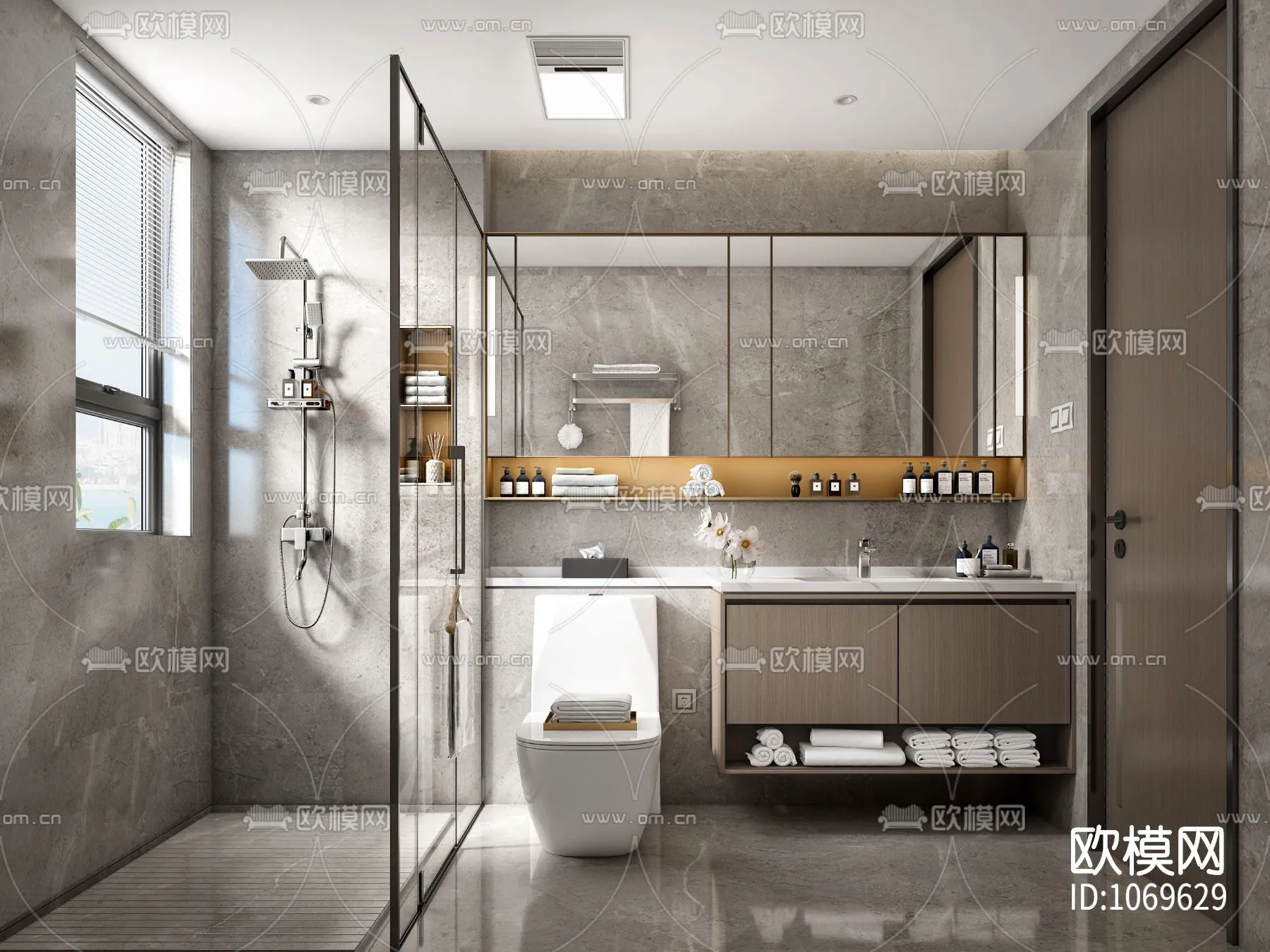 Bathroom 3D Scenes – 0087
