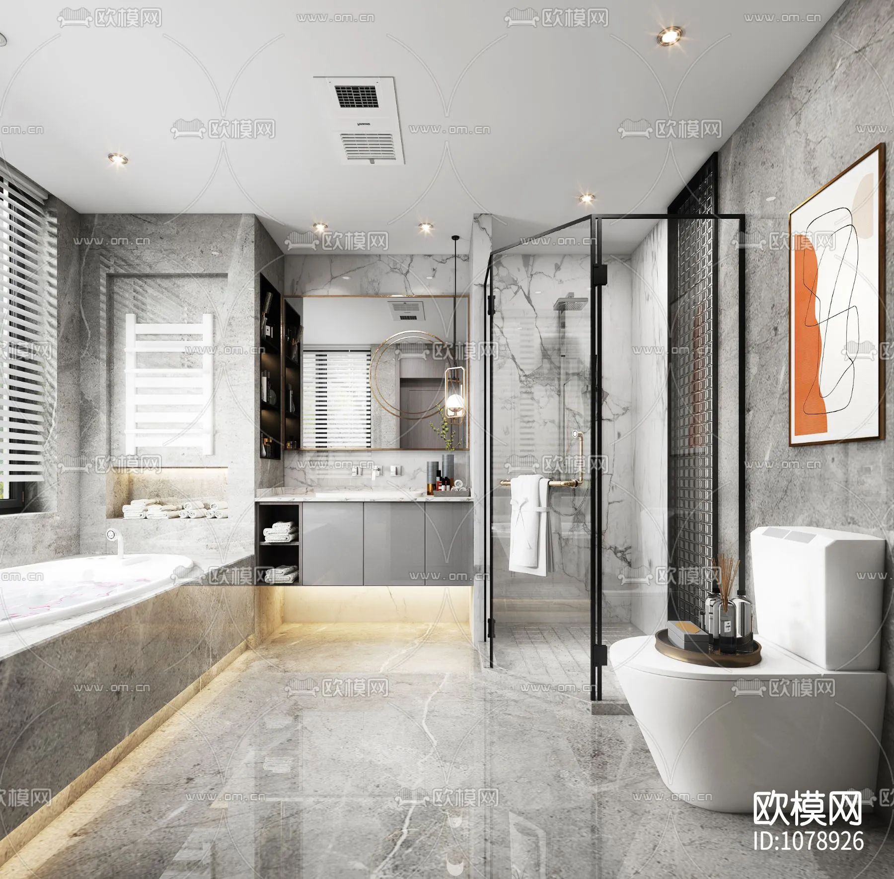 Bathroom 3D Scenes – 0088