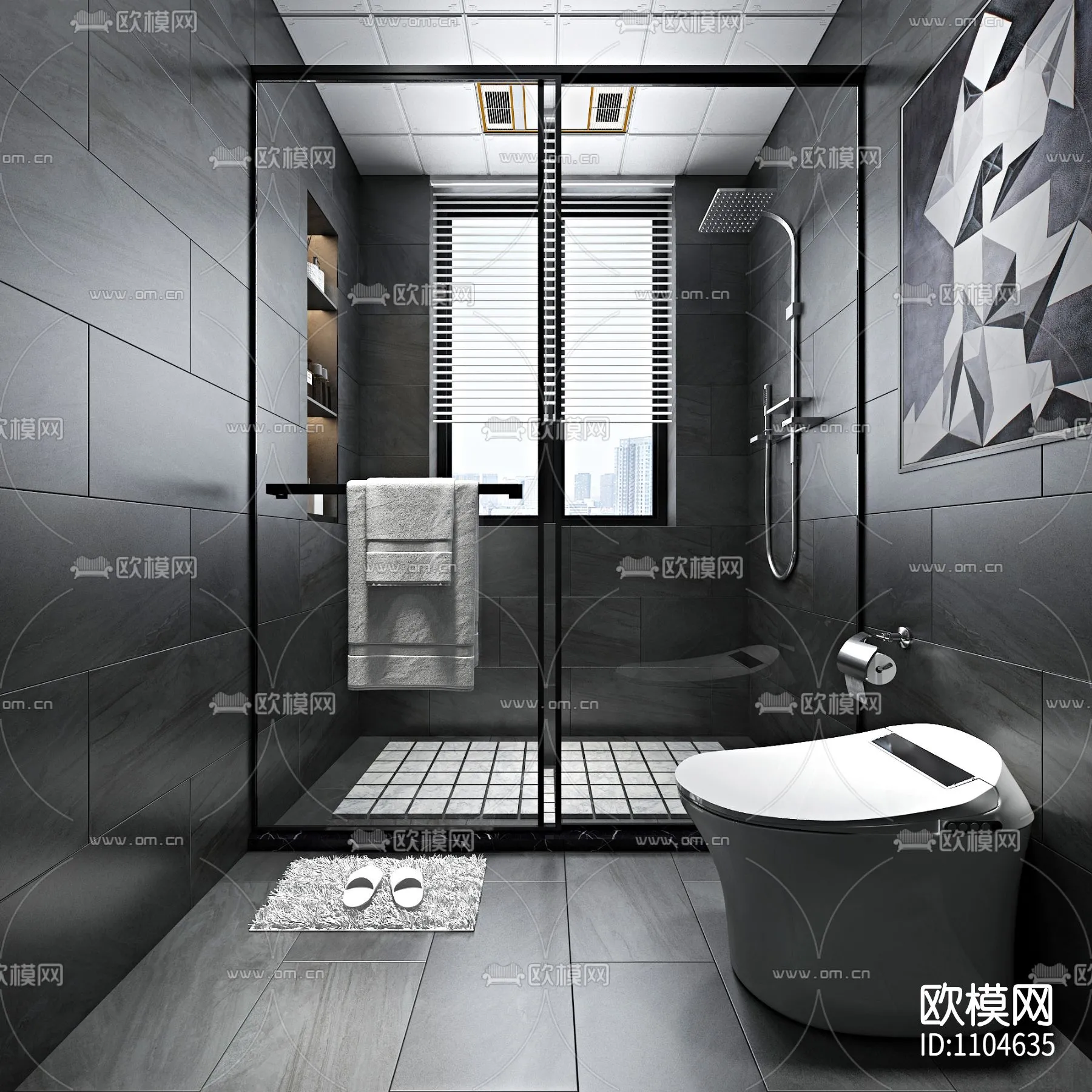 Bathroom 3D Scenes – 0097