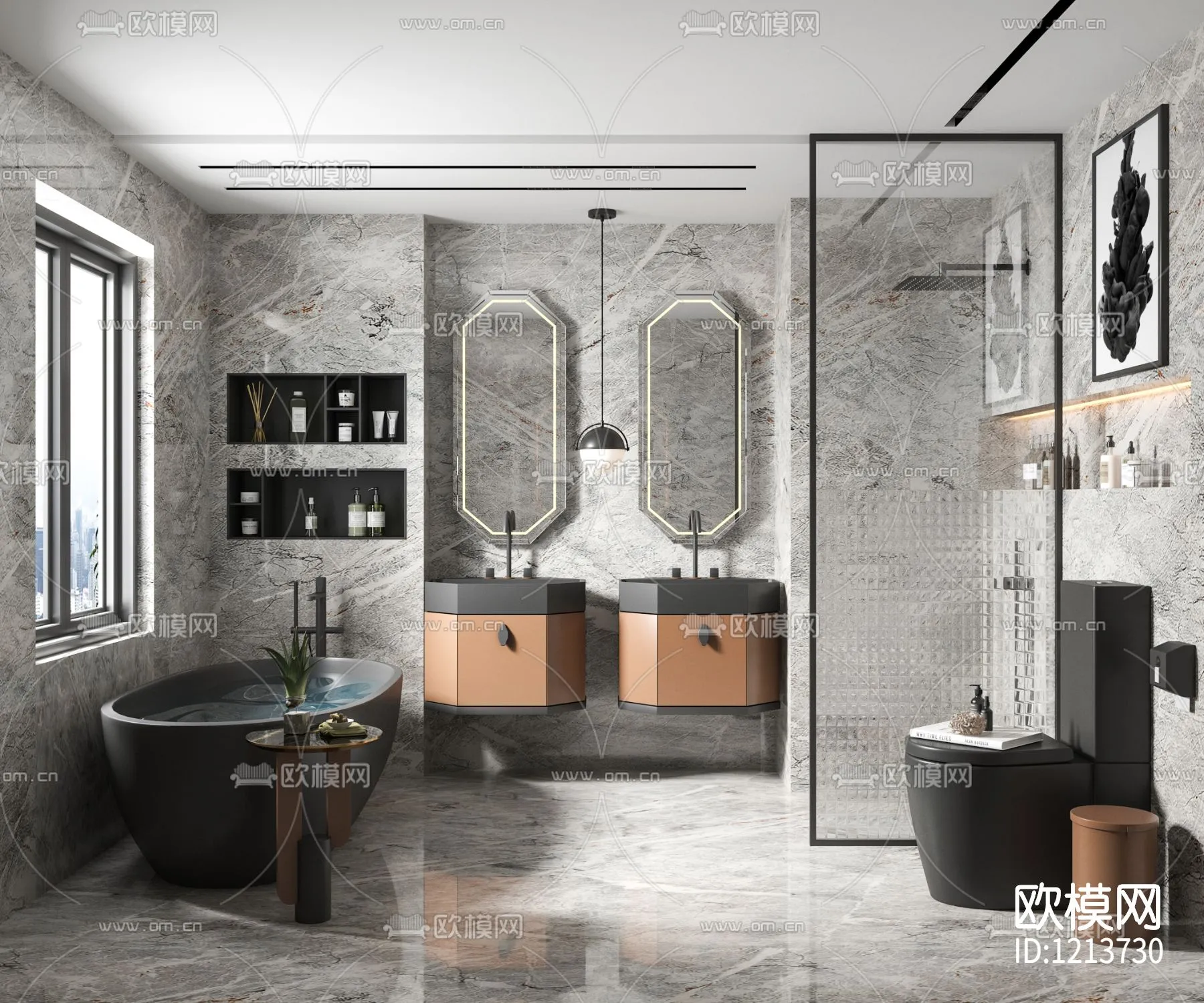 Bathroom 3D Scenes – 0106