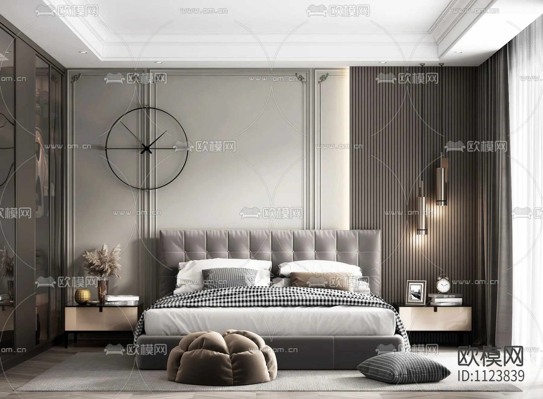 Bedroom 3D Scenes – 0182
