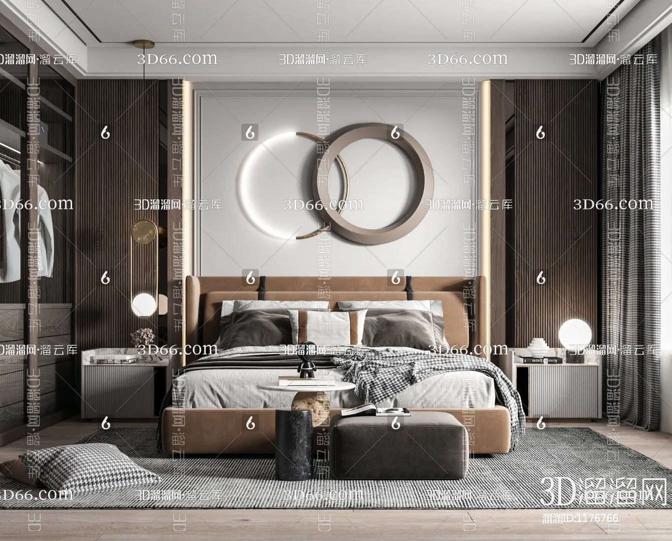 Bedroom 3D Scenes – 0192