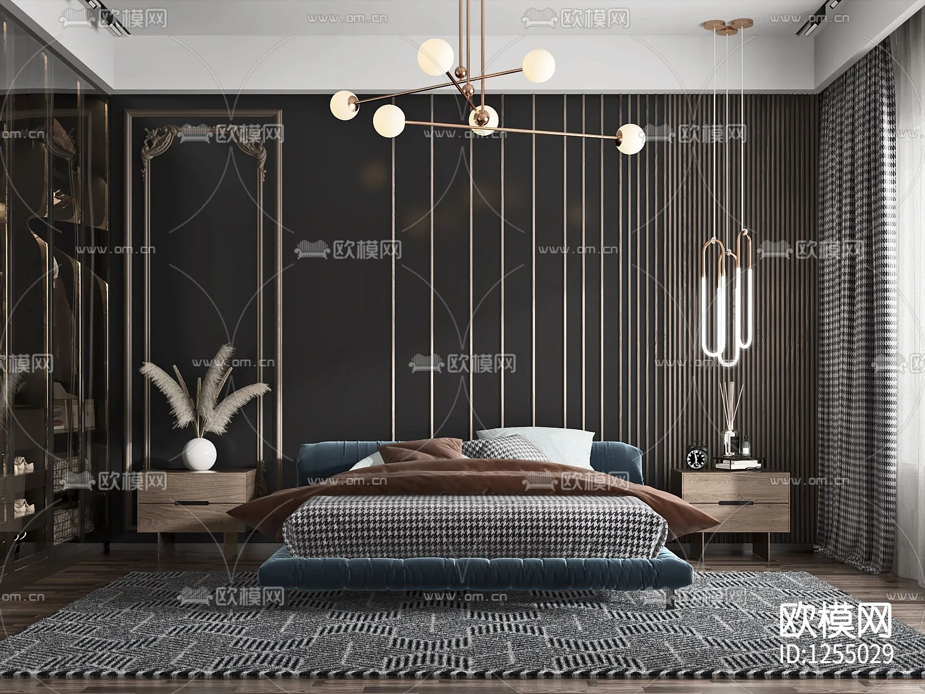 Bedroom 3D Scenes – 0202