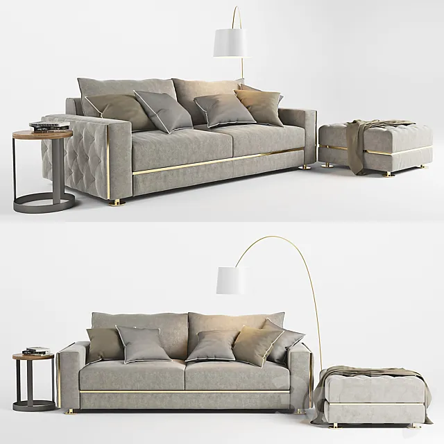 Furniture – Sofa 3D Models – Formerin Manfredi SOFA