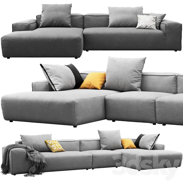 Furniture – Sofa 3D Models – Freistil 175 Sofa by Rolf Benz
