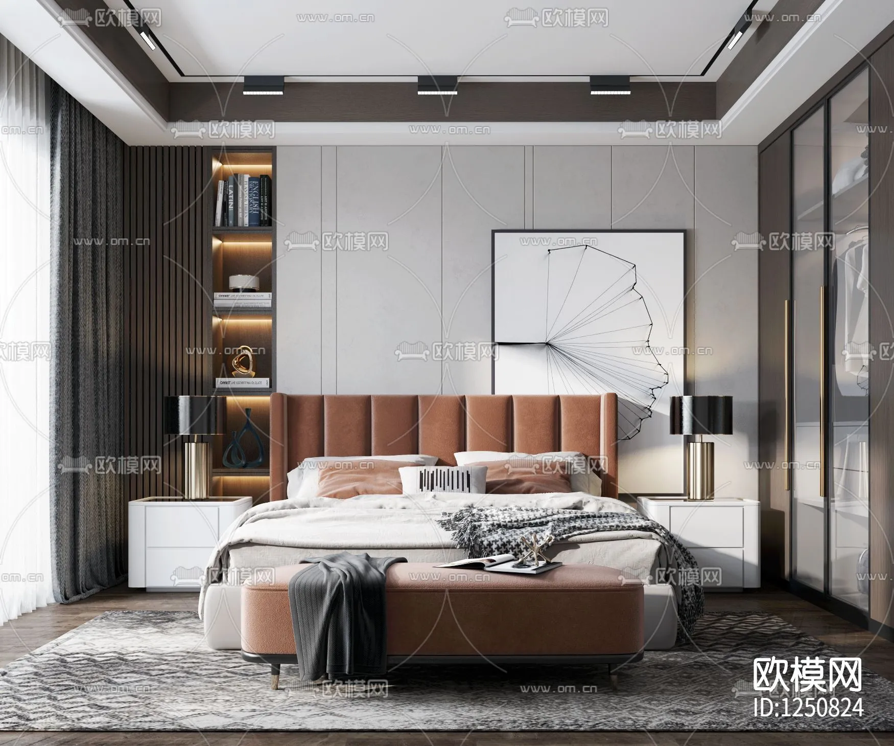 Bedroom 3D Scenes – 0282