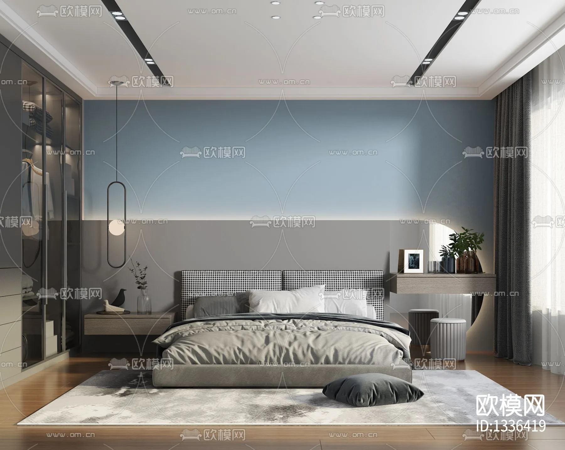 Bedroom 3D Scenes – 0292