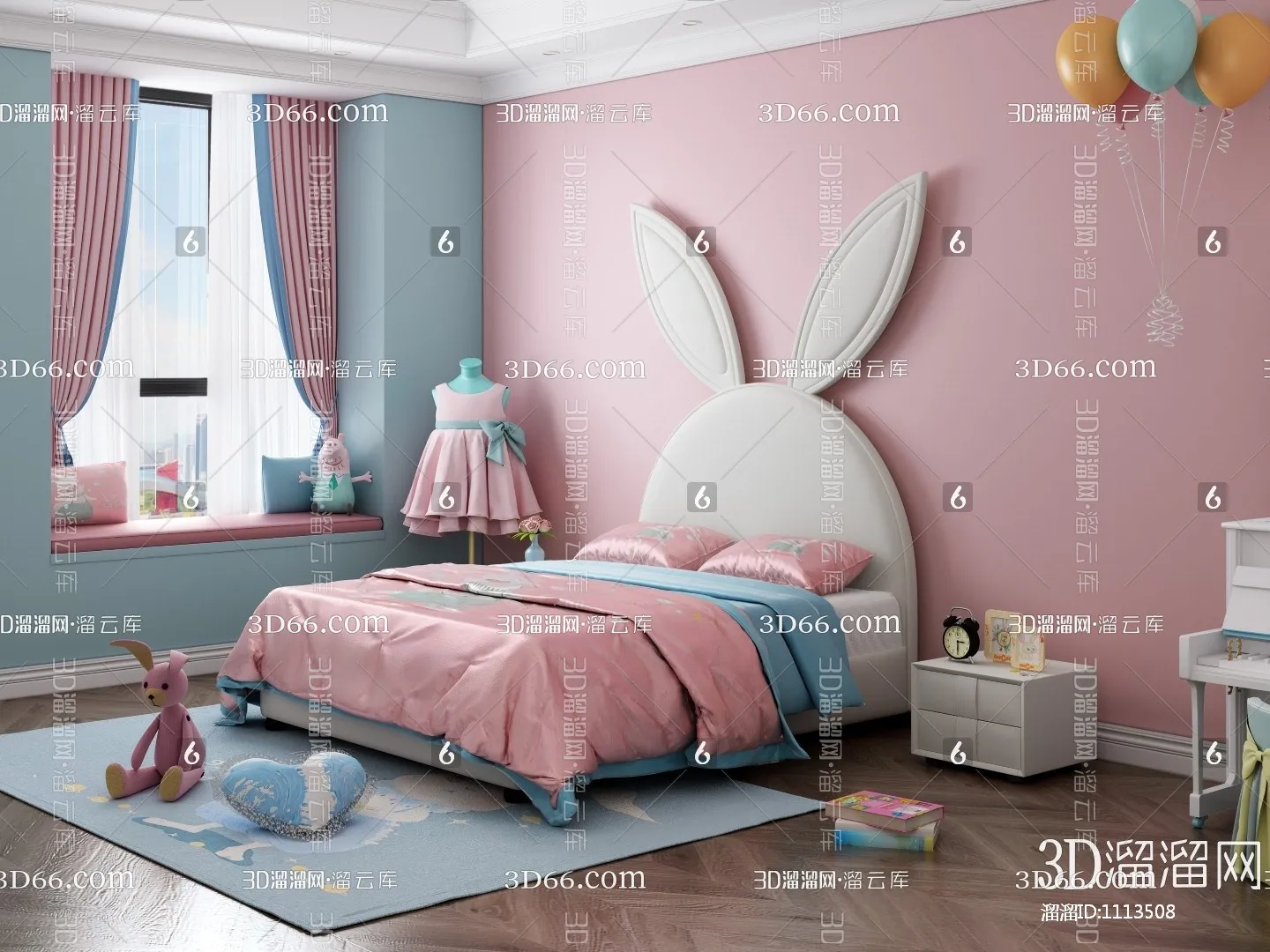 Children Room 3D Scenes – 0305