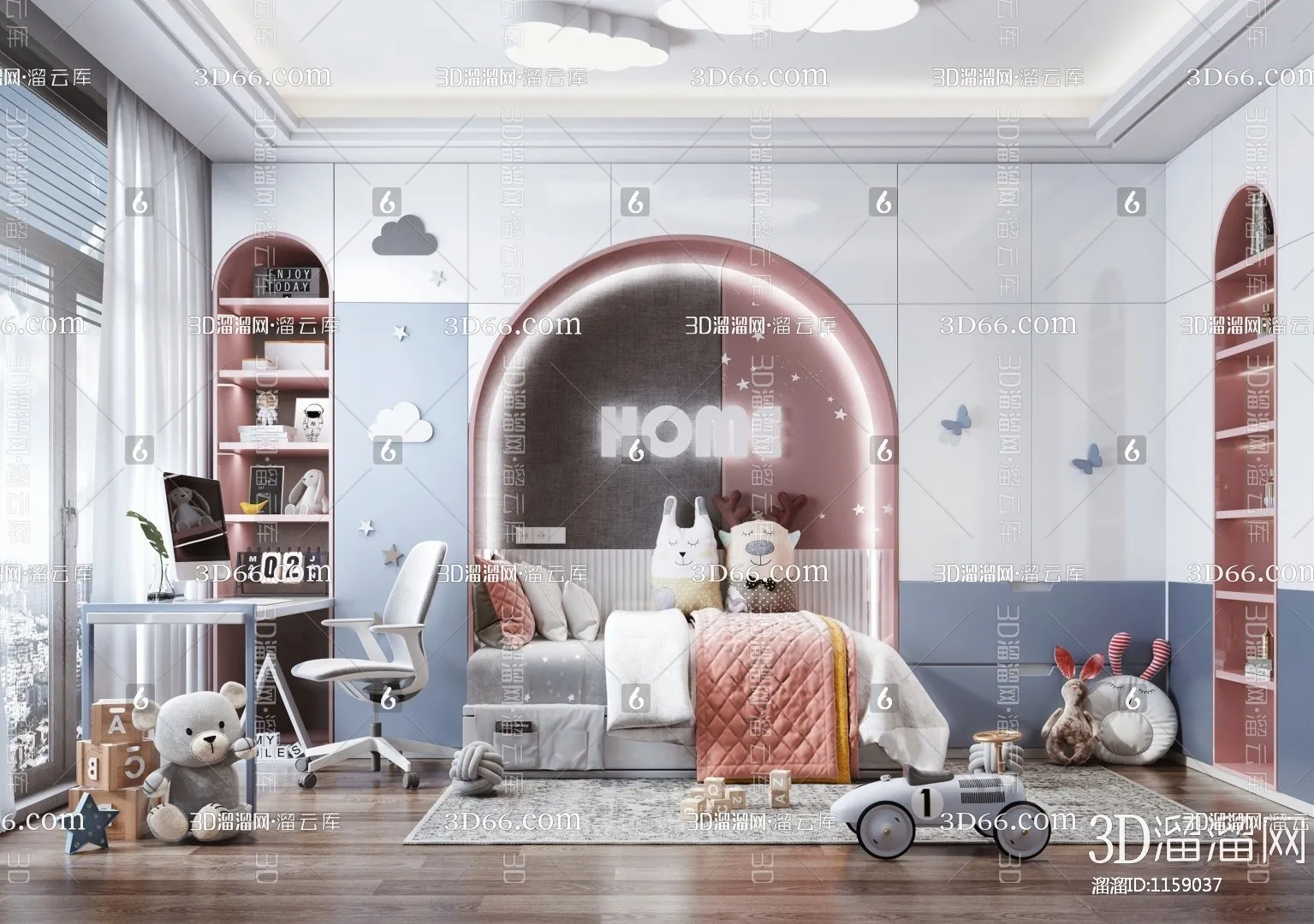 Children Room 3D Scenes – 0320