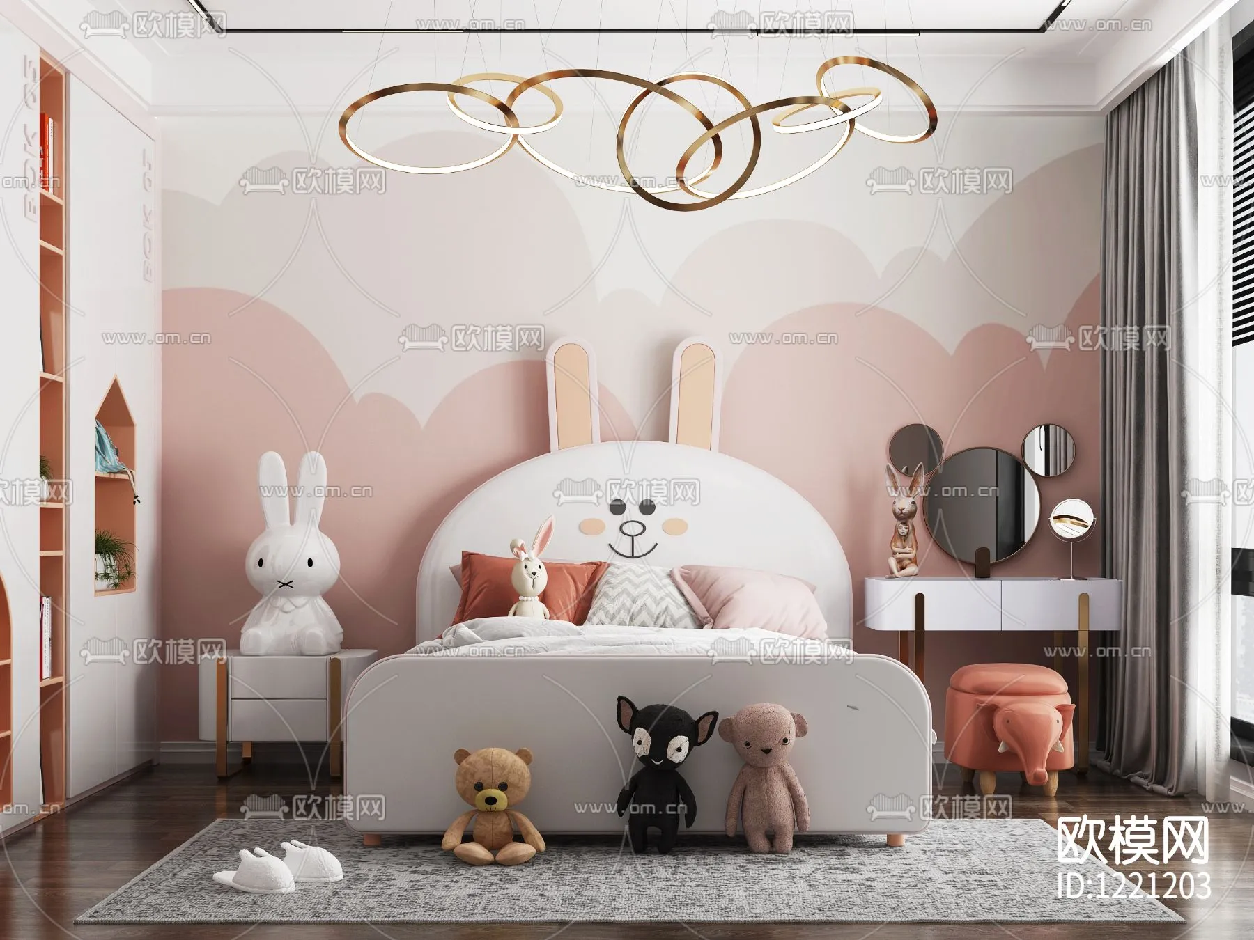 Children Room 3D Scenes – 0332