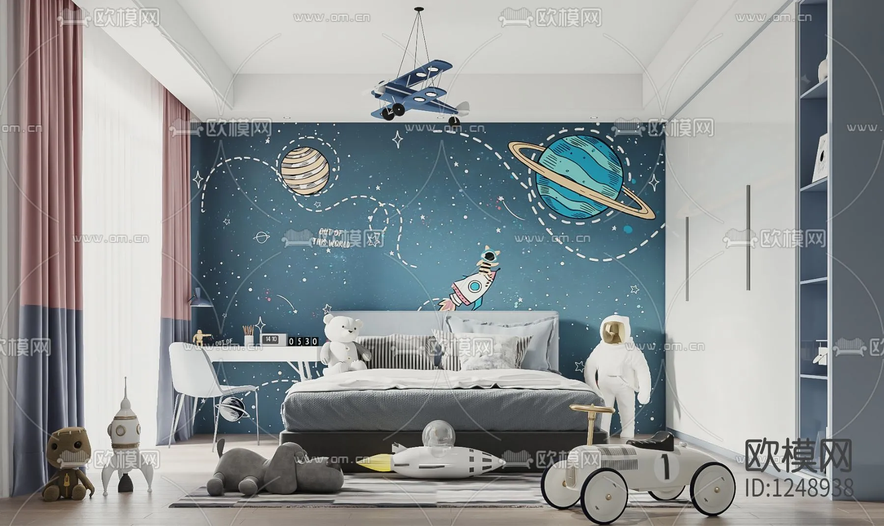 Children Room 3D Scenes – 0334