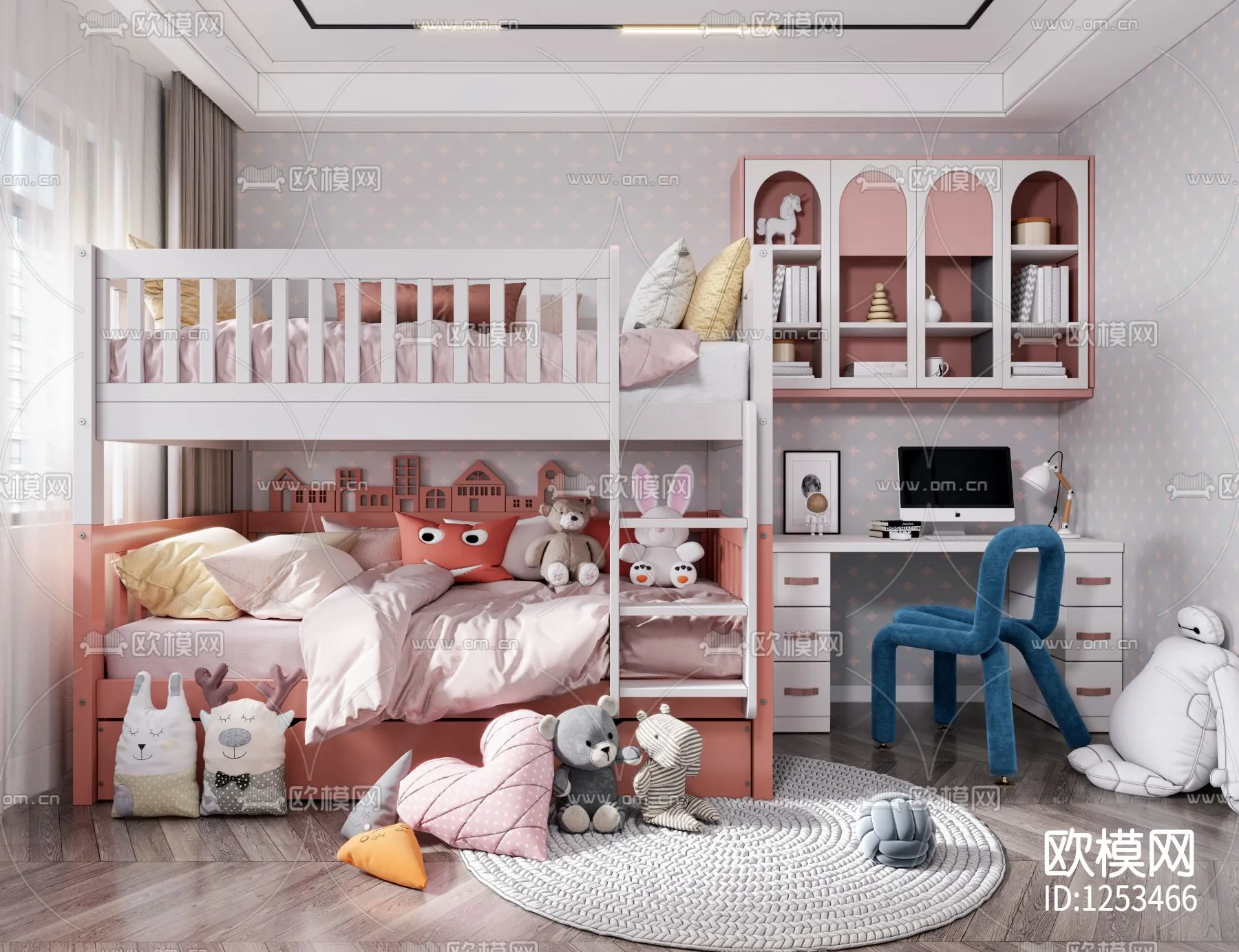 Children Room 3D Scenes – 0335