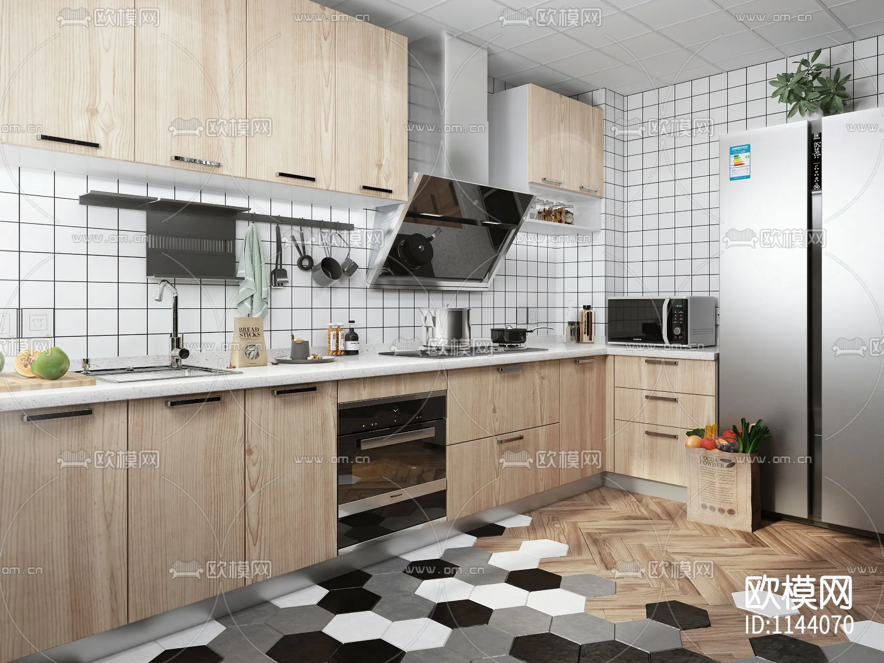 Kitchen 3D Scenes – 0545