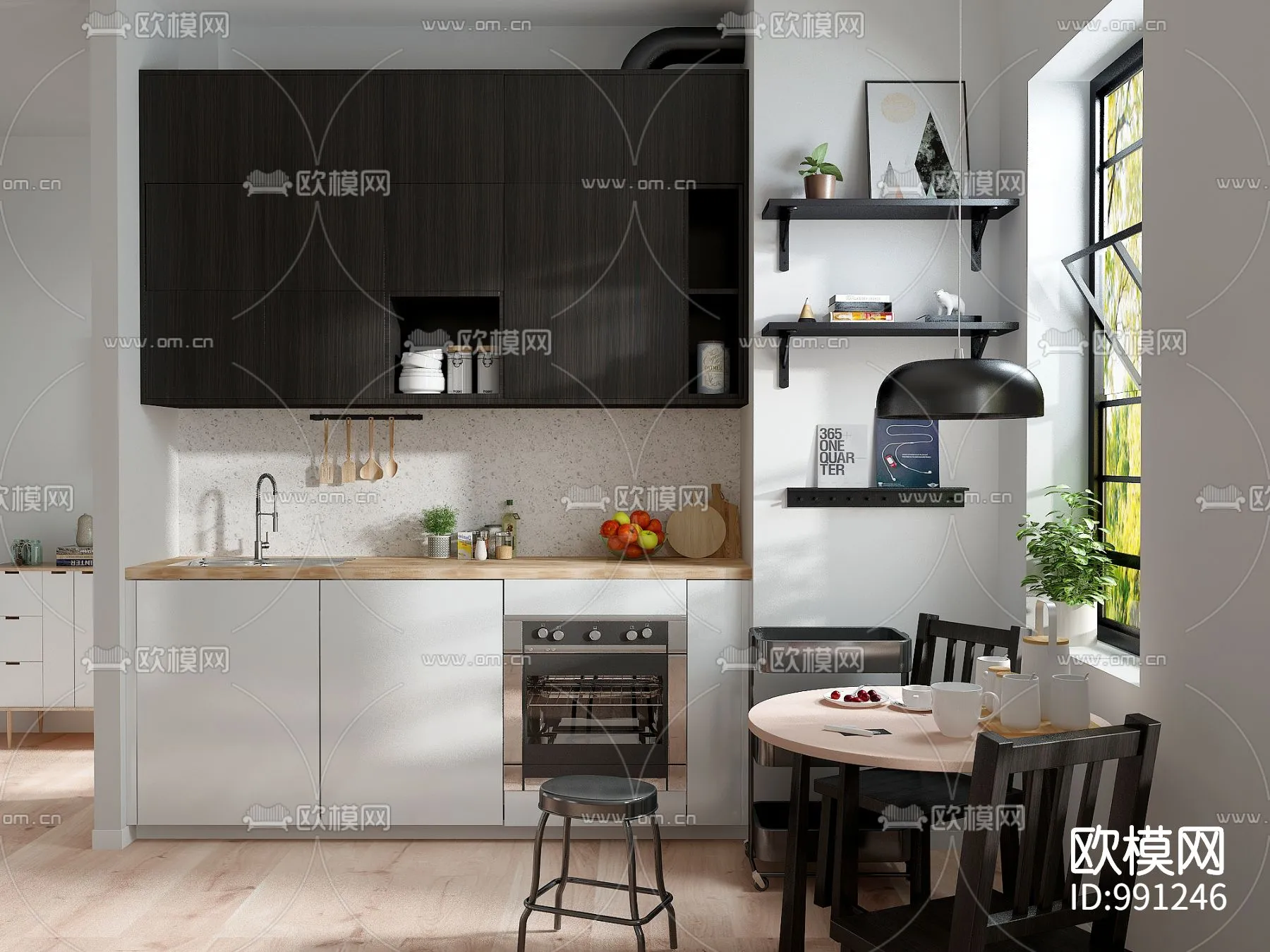 Kitchen 3D Scenes – 0574