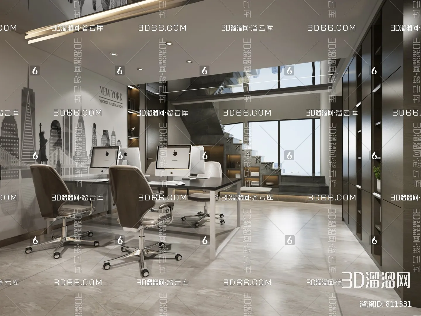 Office 3D Scenes – 0635