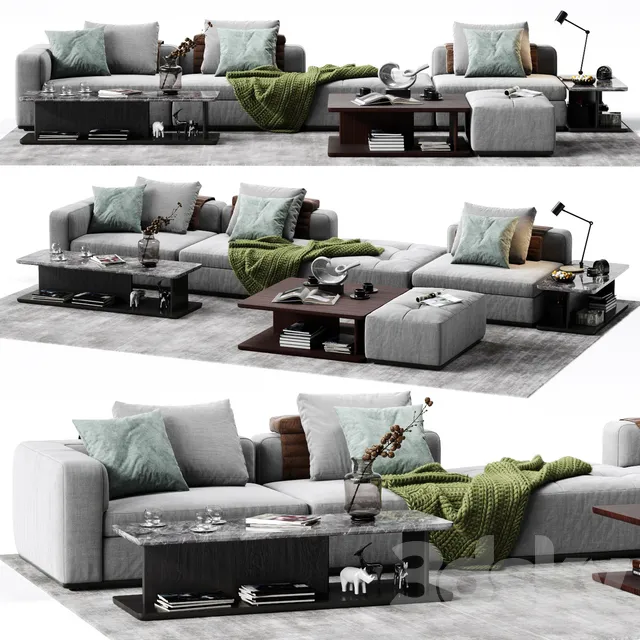 Furniture – Sofa 3D Models – 0057