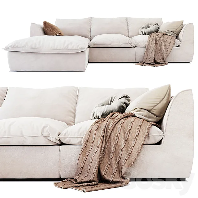 Furniture – Sofa 3D Models – Mabay Vosart sofa