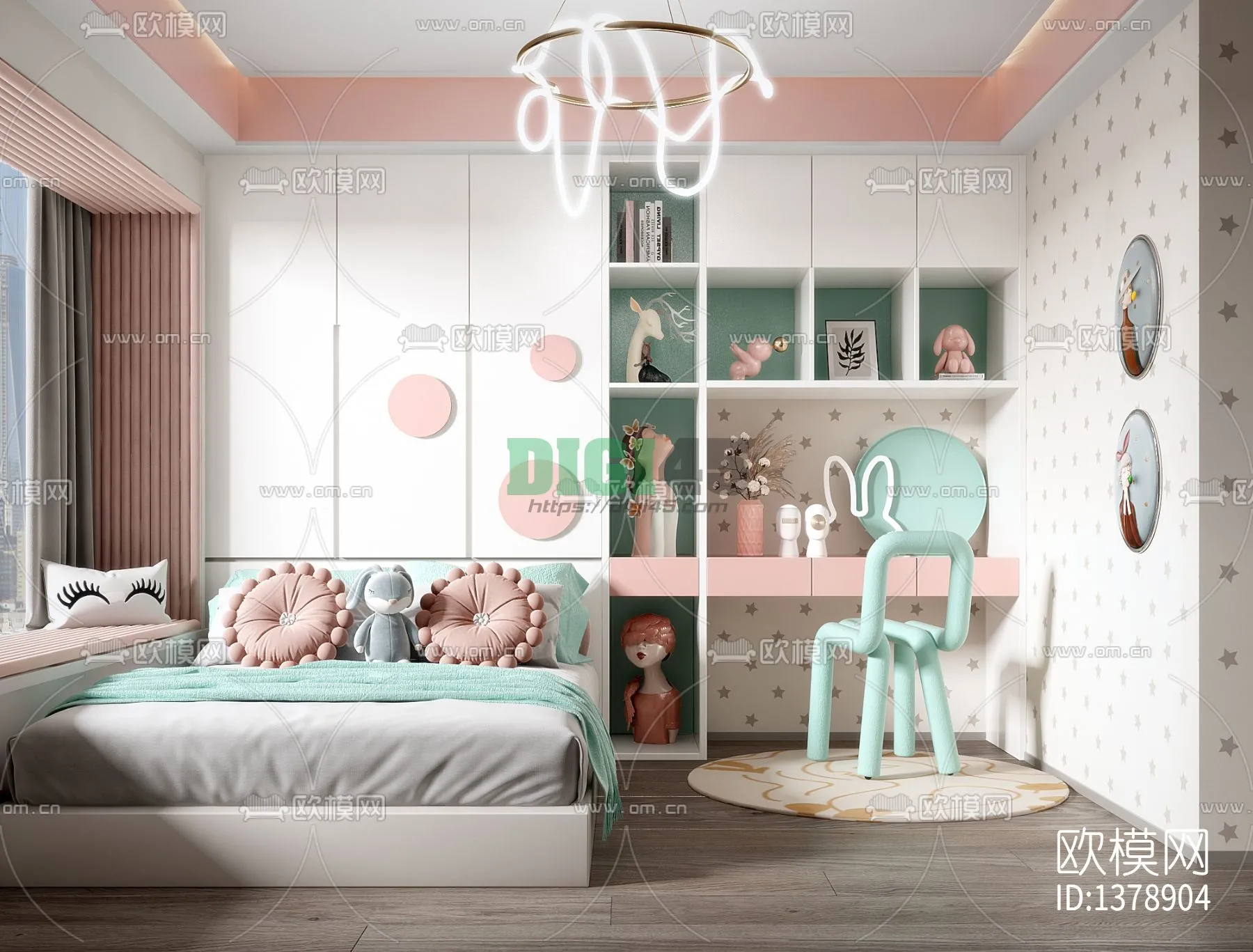 Children Room 3D Scenes – 1183