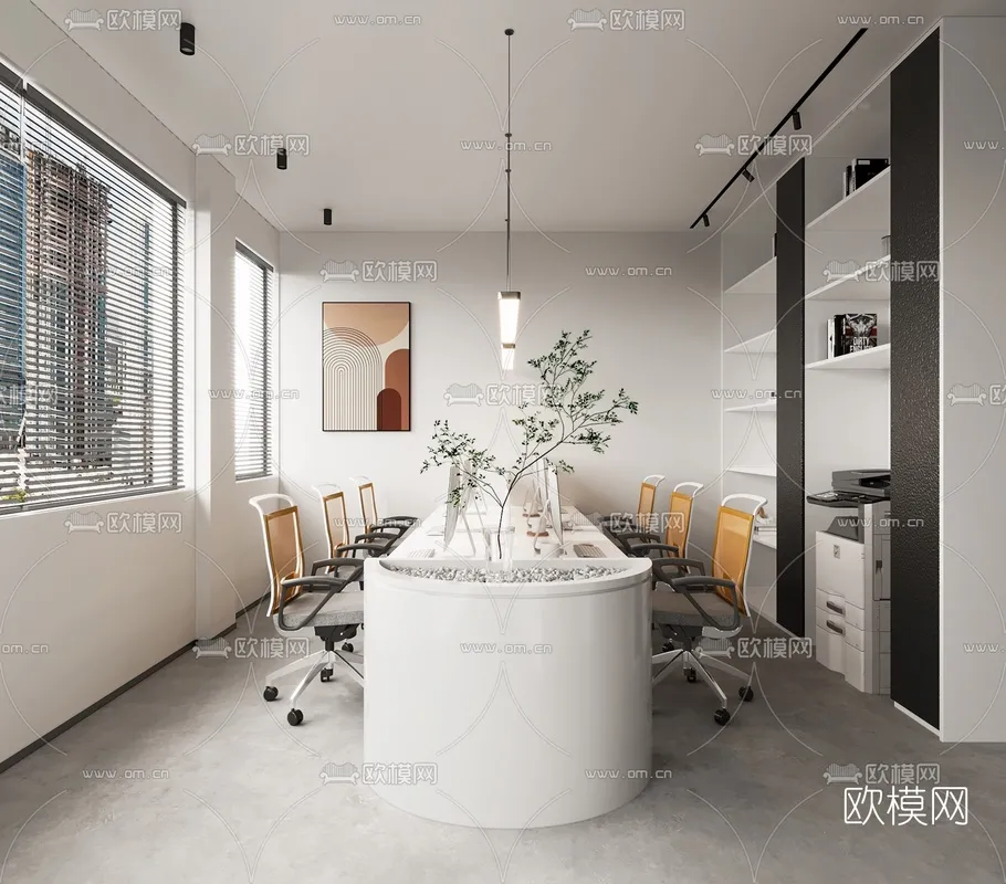 Meeting Room 3D Scenes – 1445