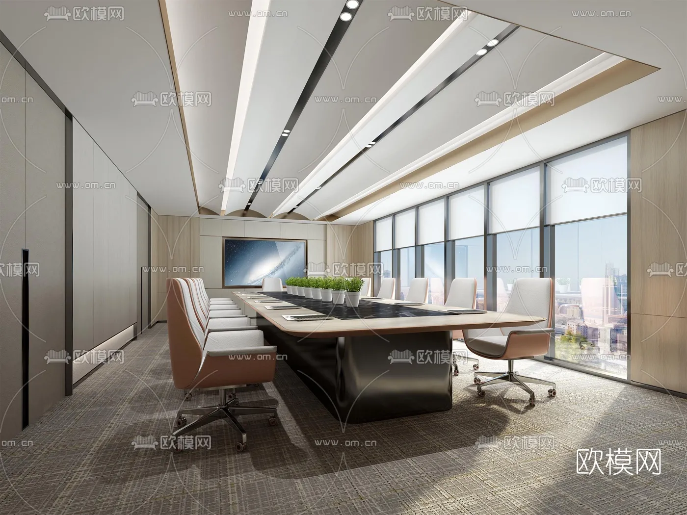 Meeting Room 3D Scenes – 1446