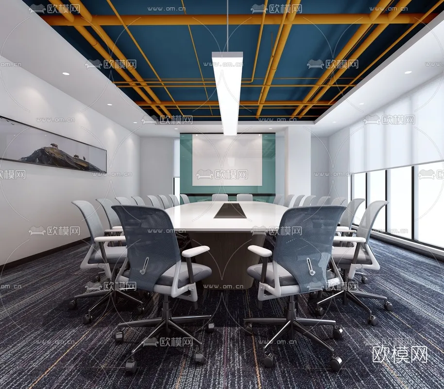 Meeting Room 3D Scenes – 1448
