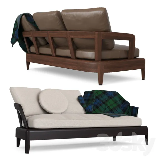Furniture – Sofa 3D Models – Minotti Virginia Sofa