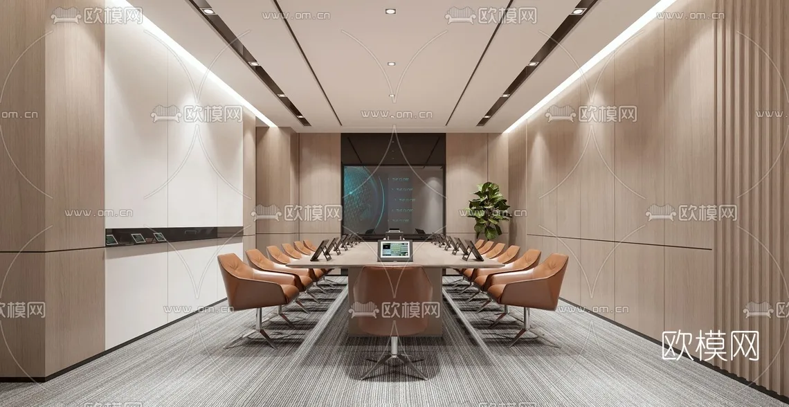 Meeting Room 3D Scenes – 1452