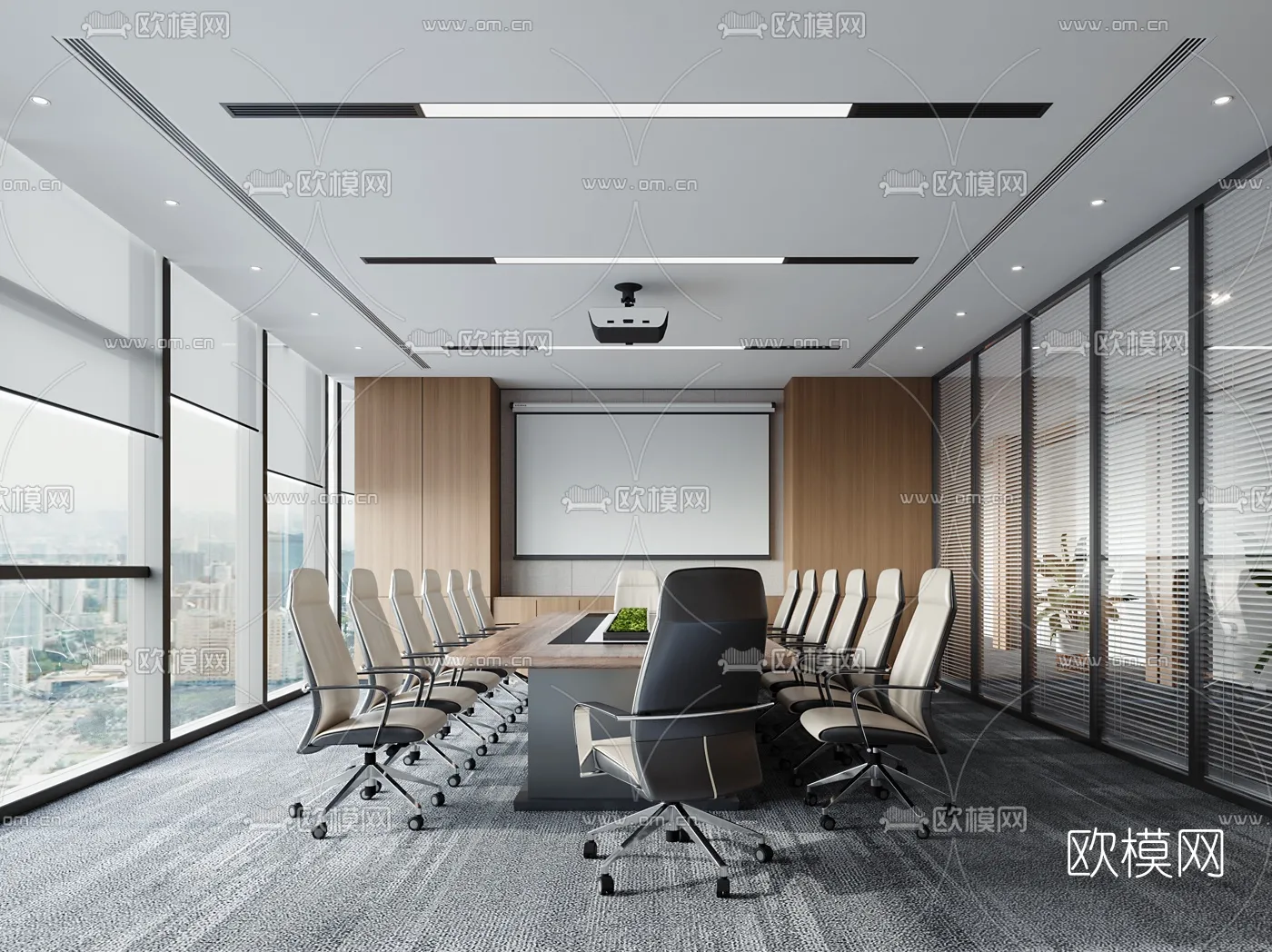 Meeting Room 3D Scenes – 1457