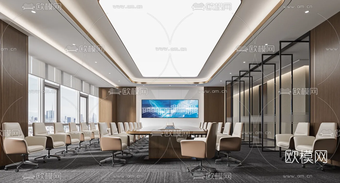 Meeting Room 3D Scenes – 1458