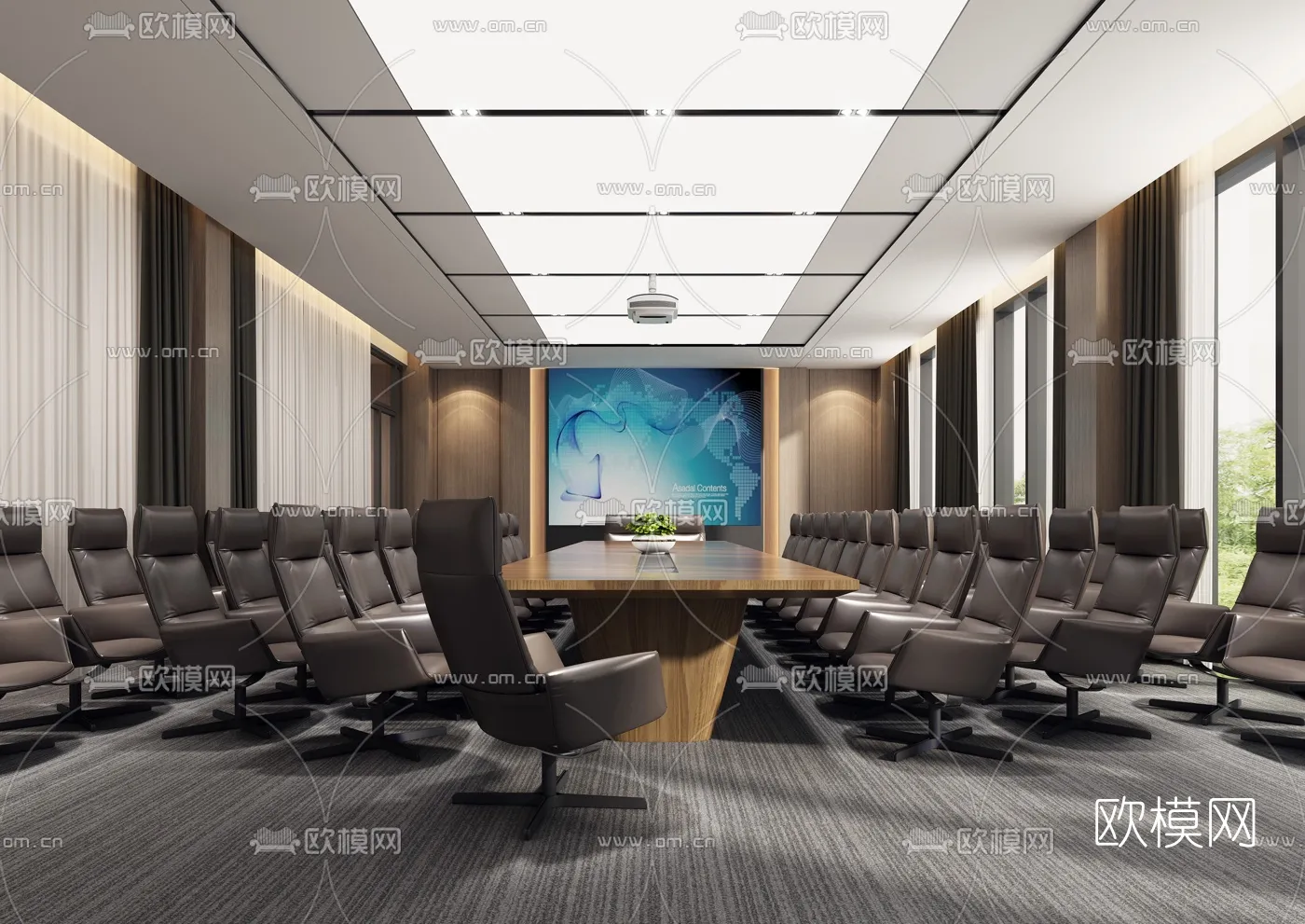 Meeting Room 3D Scenes – 1462