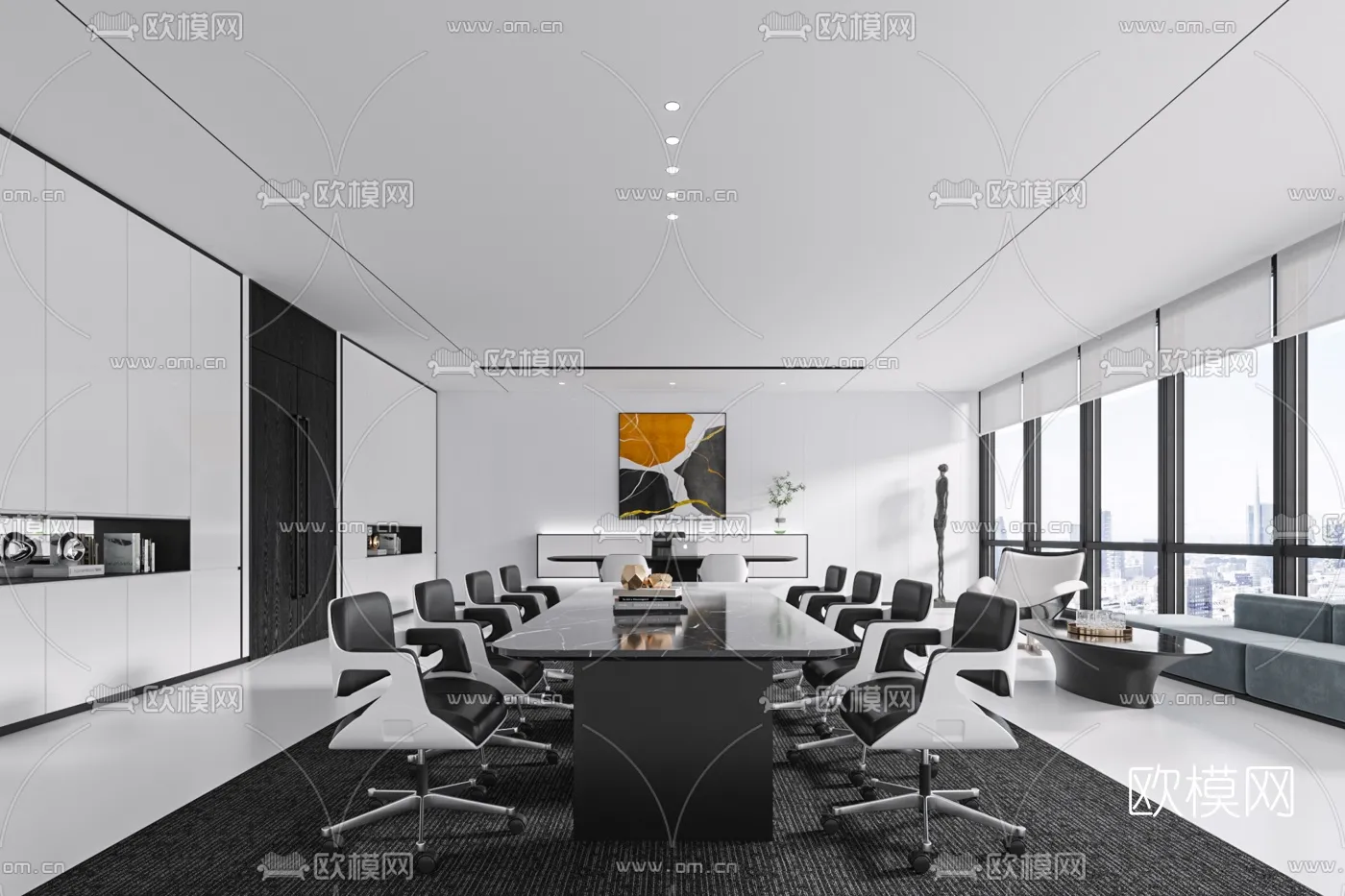 Meeting Room 3D Scenes – 1465