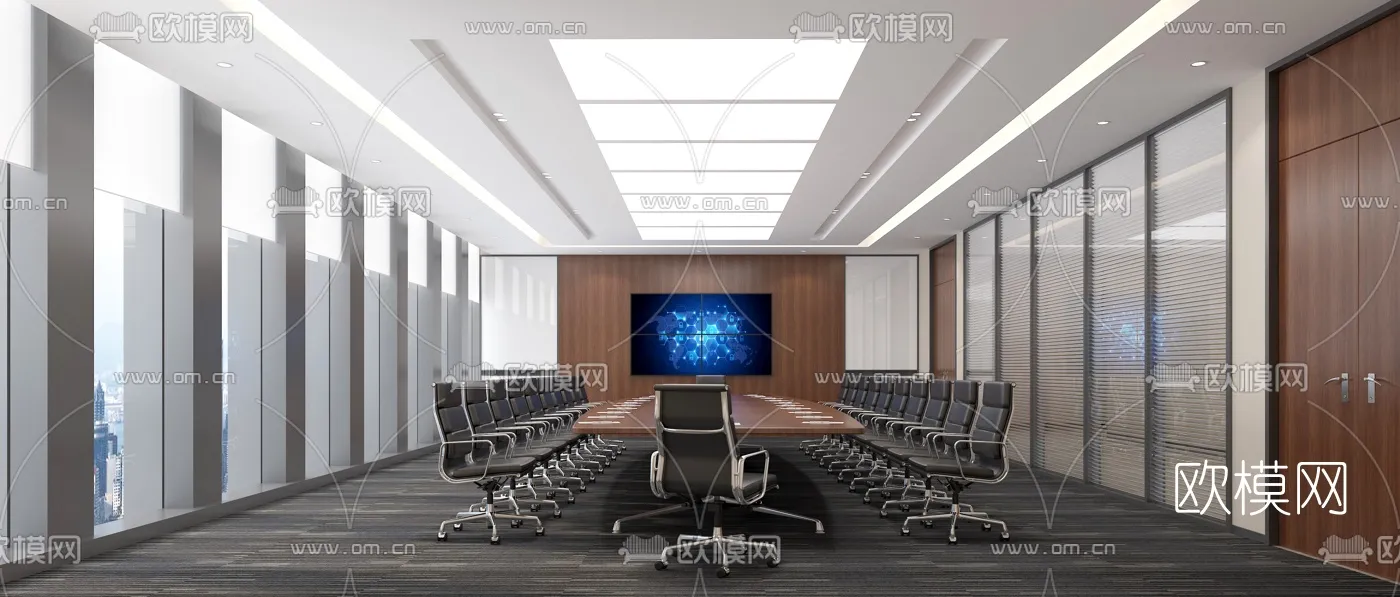Meeting Room 3D Scenes – 1466