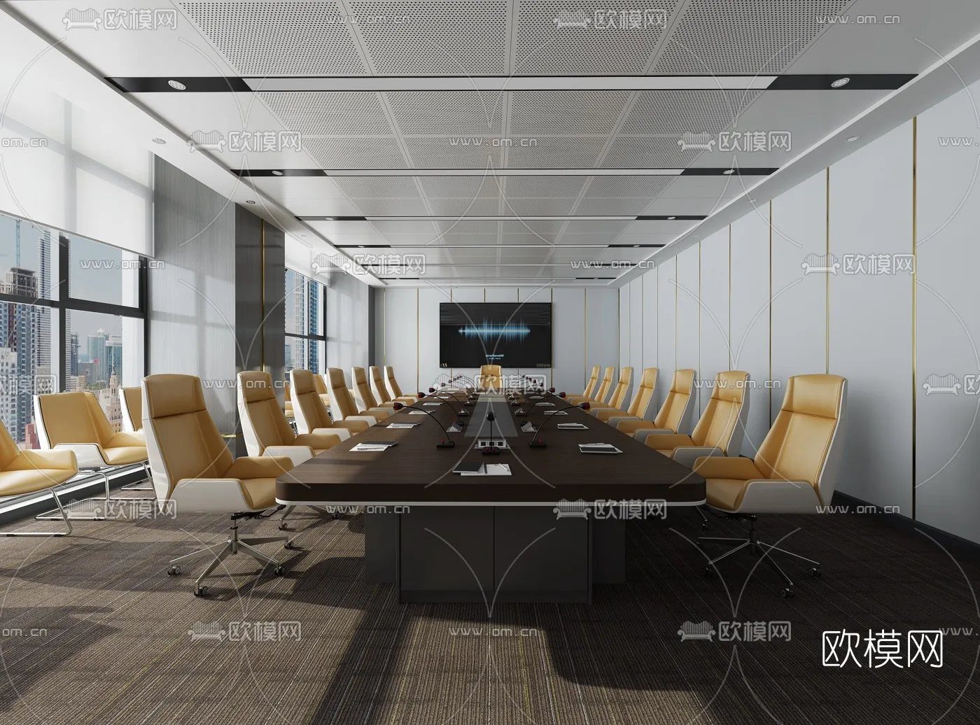 Meeting Room 3D Scenes – 1474
