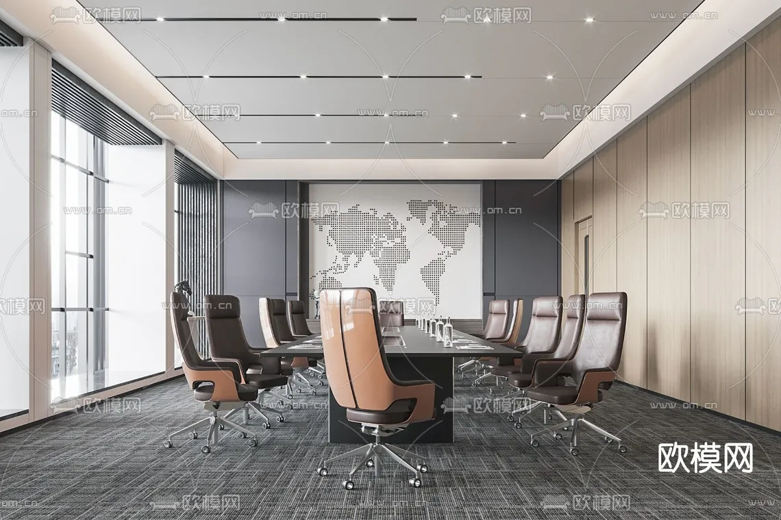Meeting Room 3D Scenes – 1498