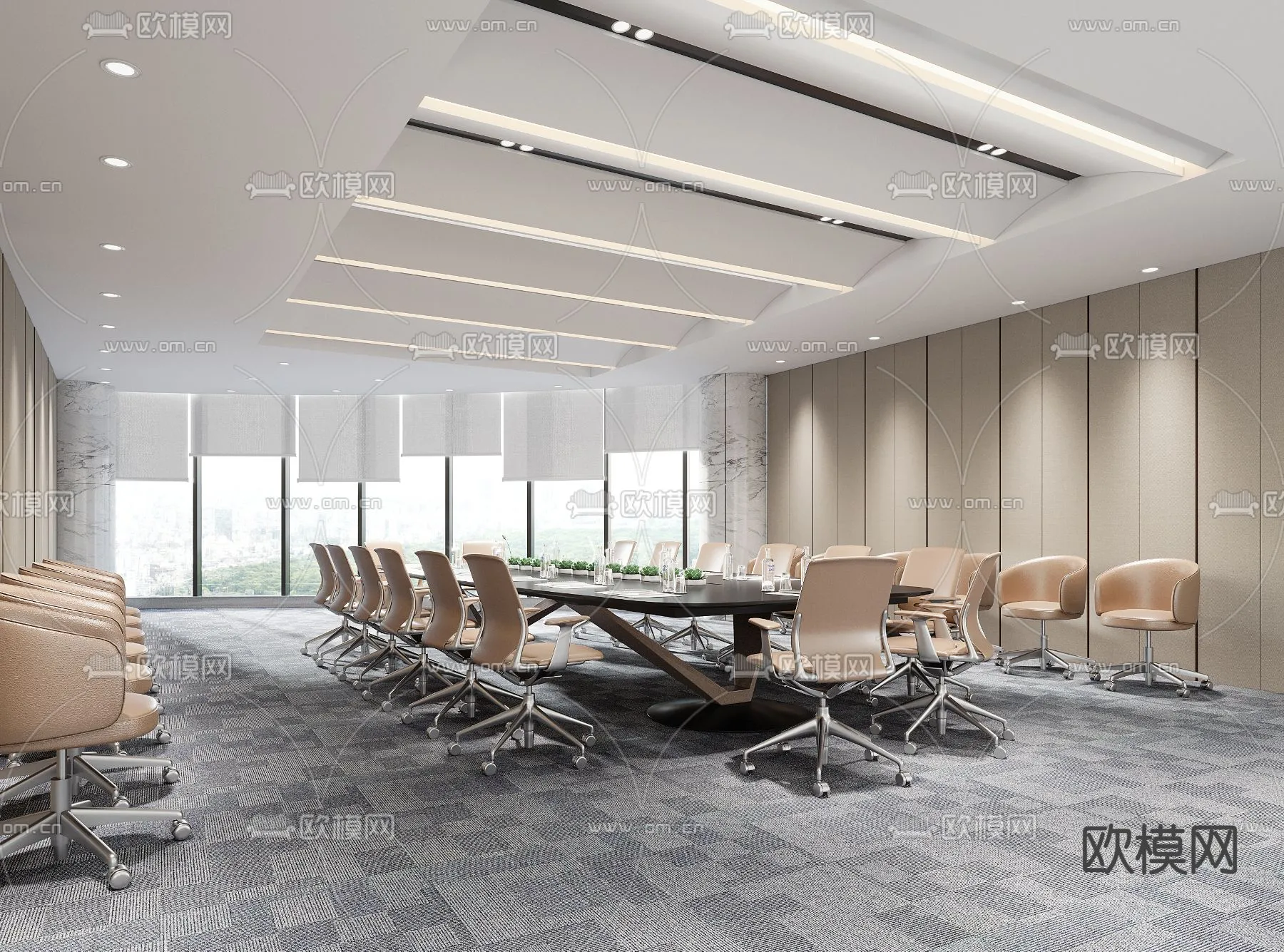 Meeting Room 3D Scenes – 1502