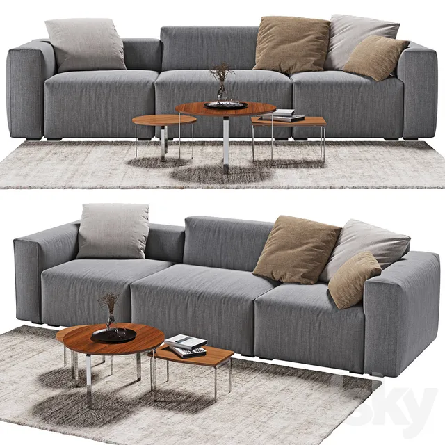 Furniture – Sofa 3D Models – Modern sofa MARELLI ANDREW 2