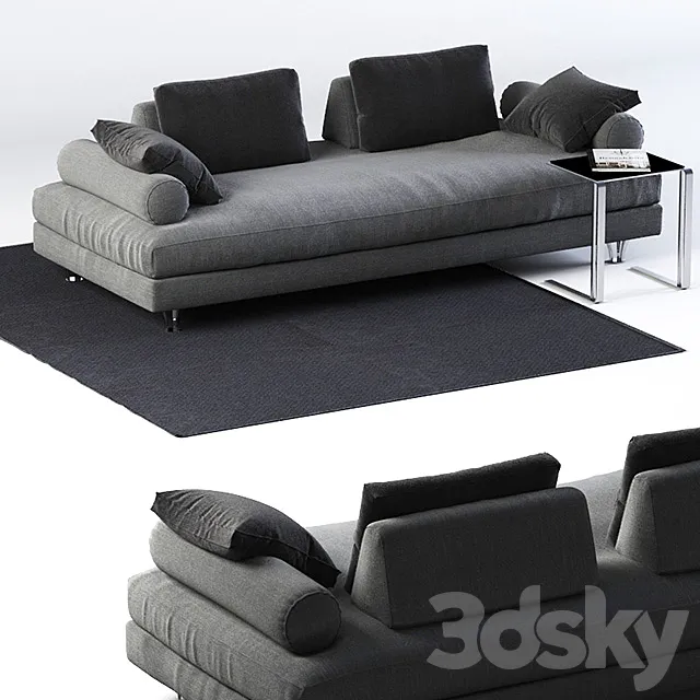 Furniture – Sofa 3D Models – Modular sofa Dema Fly 2